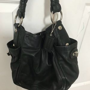 Black coach bag. In great condition.